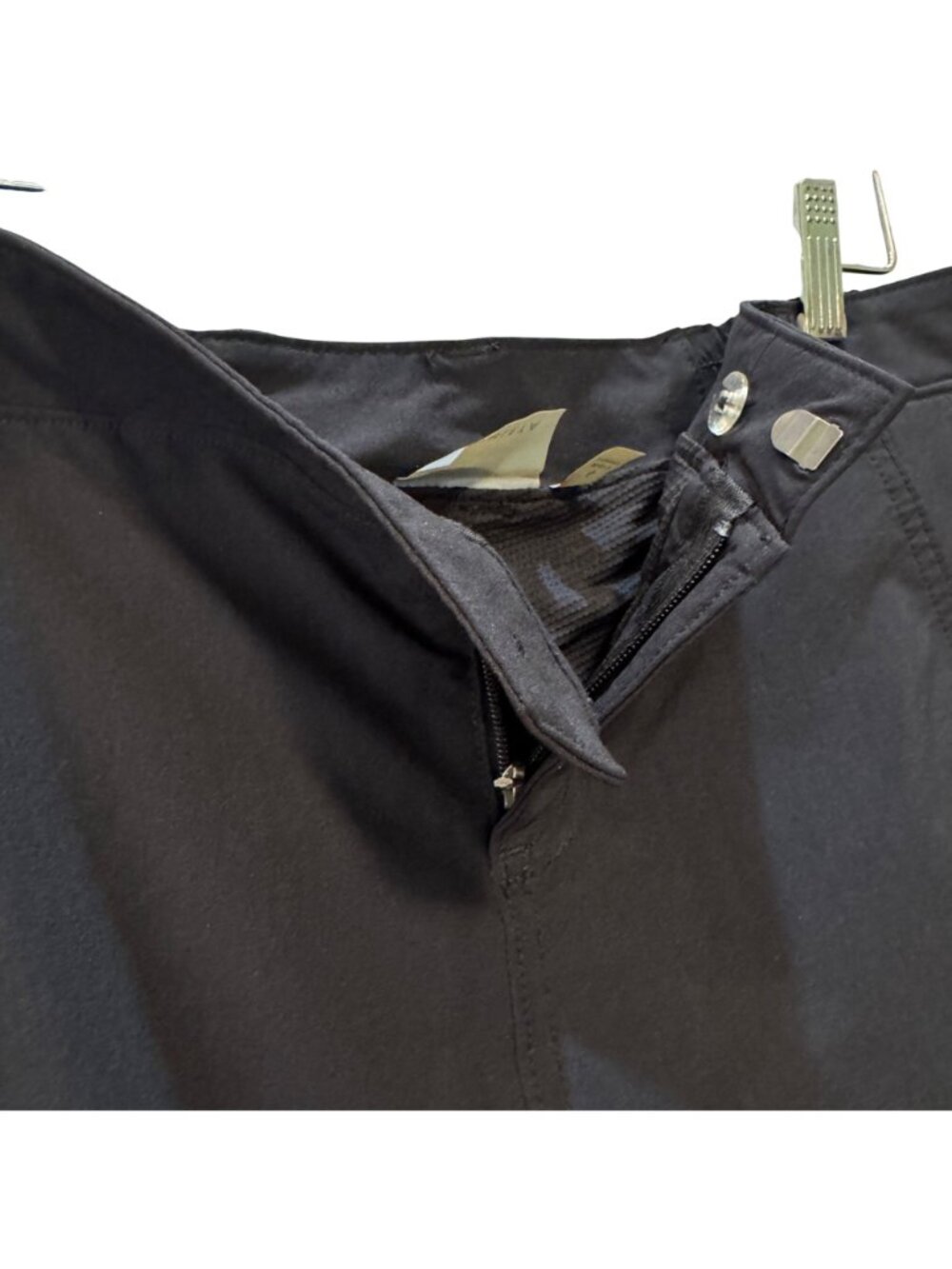 Athleta Black Skort Women's Size 6 Elastic Waist Inside Stretch Shorts Pockets - Picture 8 of 16